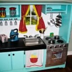 costruire cucina in legno per bambini 41