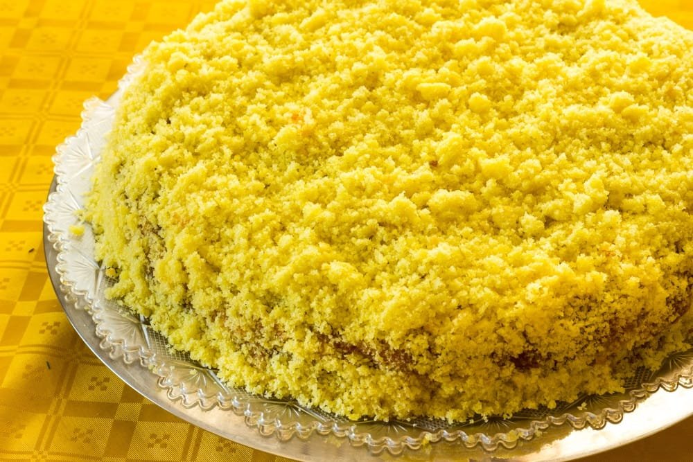 ricetta torta mimosa vegan 1