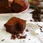 Receta de brownies de pan y chocolate