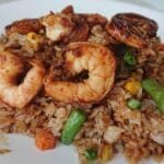 Arroz Frito Con Camarones: Receta