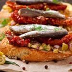 Receta de crostini de anchoas: no desperdicies