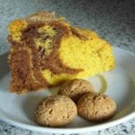 Receta de pastel de calabaza con galletas de amaretti