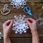 Adornos navideños de papel: 10 ideas.