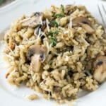 Receta de Risotto con Setas y Castañas