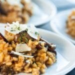 Receta de risotto de champiñones: no desperdicies