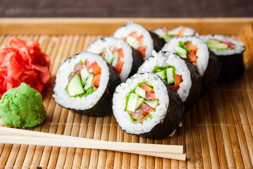 ricetta sushi vegetariano 5