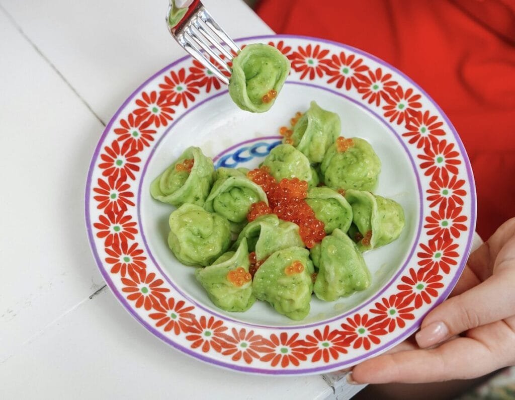 ricetta ravioli con asparagi